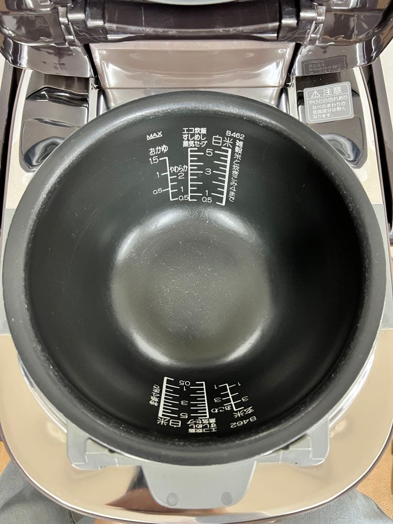 象印 圧力IH炊飯器 NP-WD10 1.0L ブラウン 極め羽釜 美品