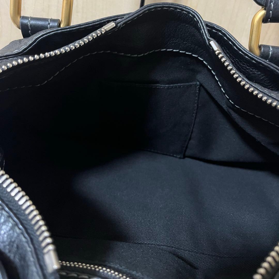 【ありさん】美品Chloé （クロエ）✰パディントンバッグ/ブラック