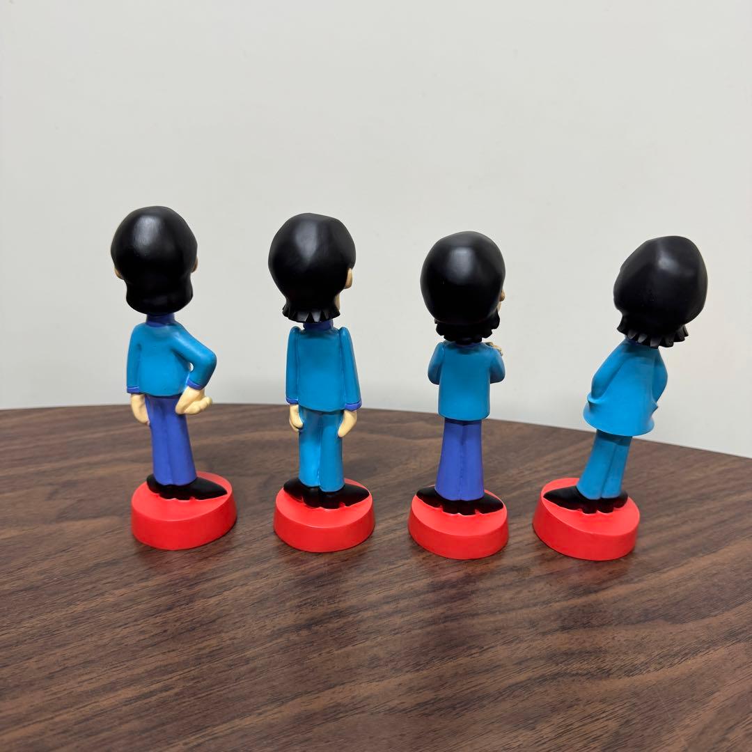 正規品 1985年アニメ ザ ビートルズ人形セット 4体セット