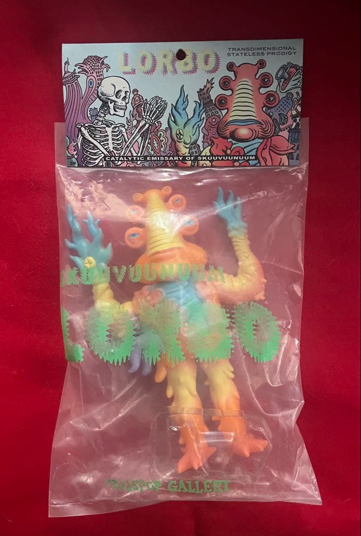 怪人ロルボ ソフビ JIM WOODRING 2009年製 LORBO