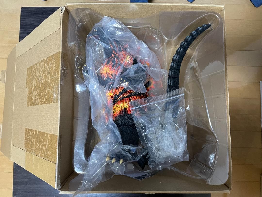 【美品】東宝30cmシリーズ ゴジラVSデストロイア ゴジラ 1995香港上陸