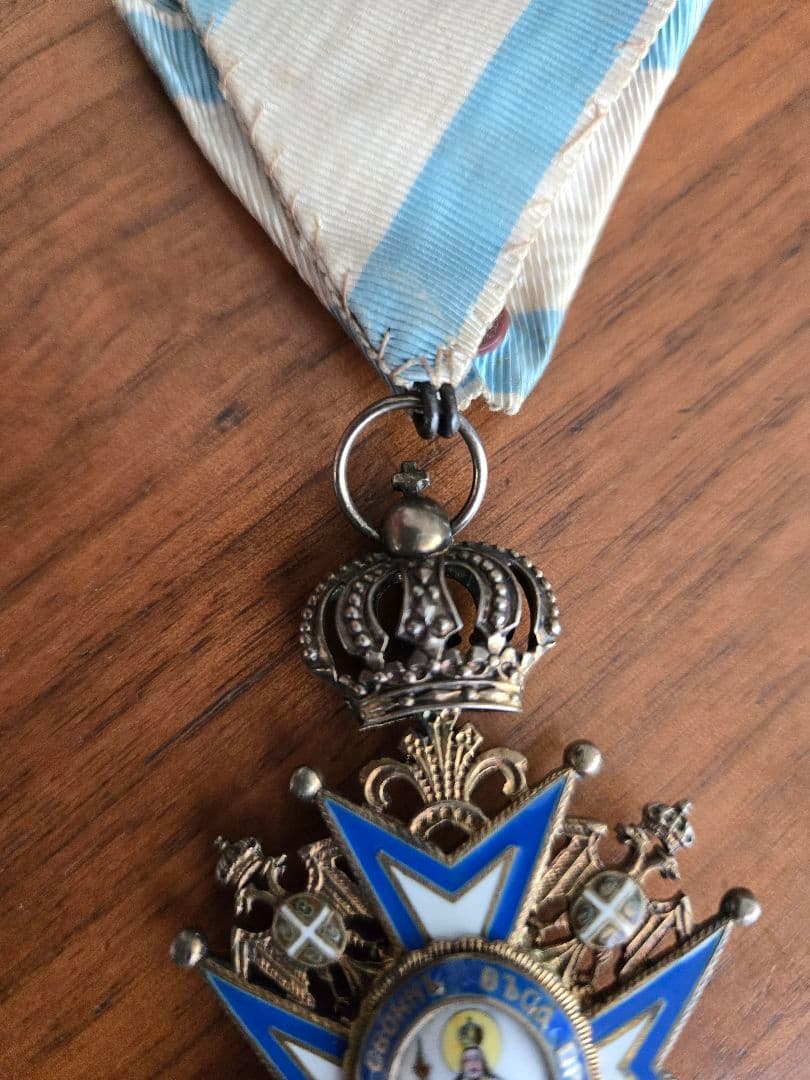 実物勲章　セルビア　聖サヴァ勲章