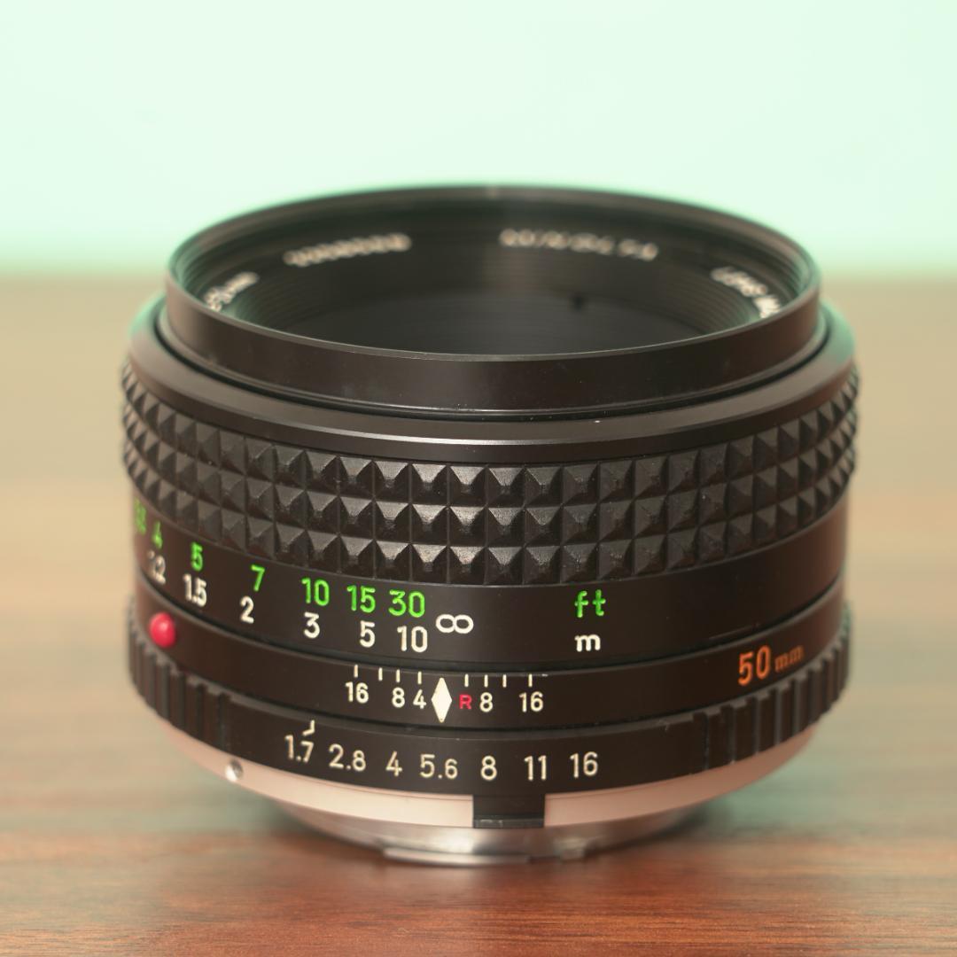 ミノルタ MC ROKKOR-PF 50mm f1.7 オールドレンズ 68
