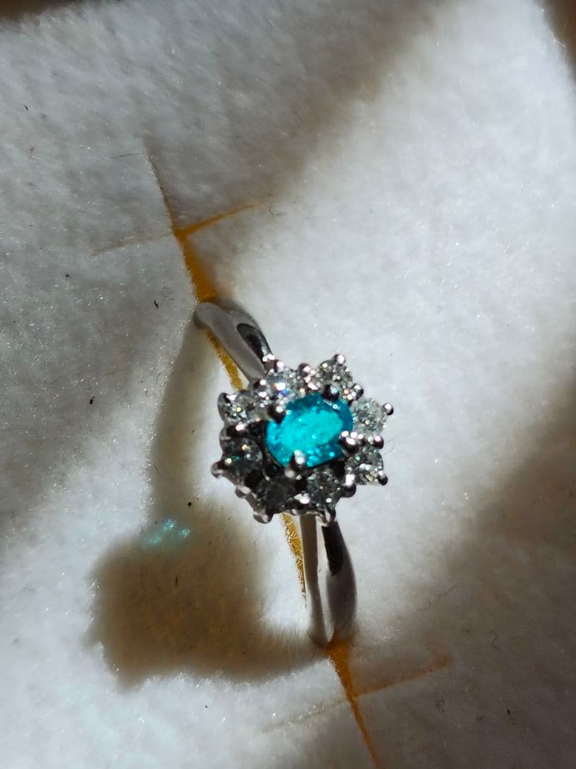 パライバトルマリン　リング