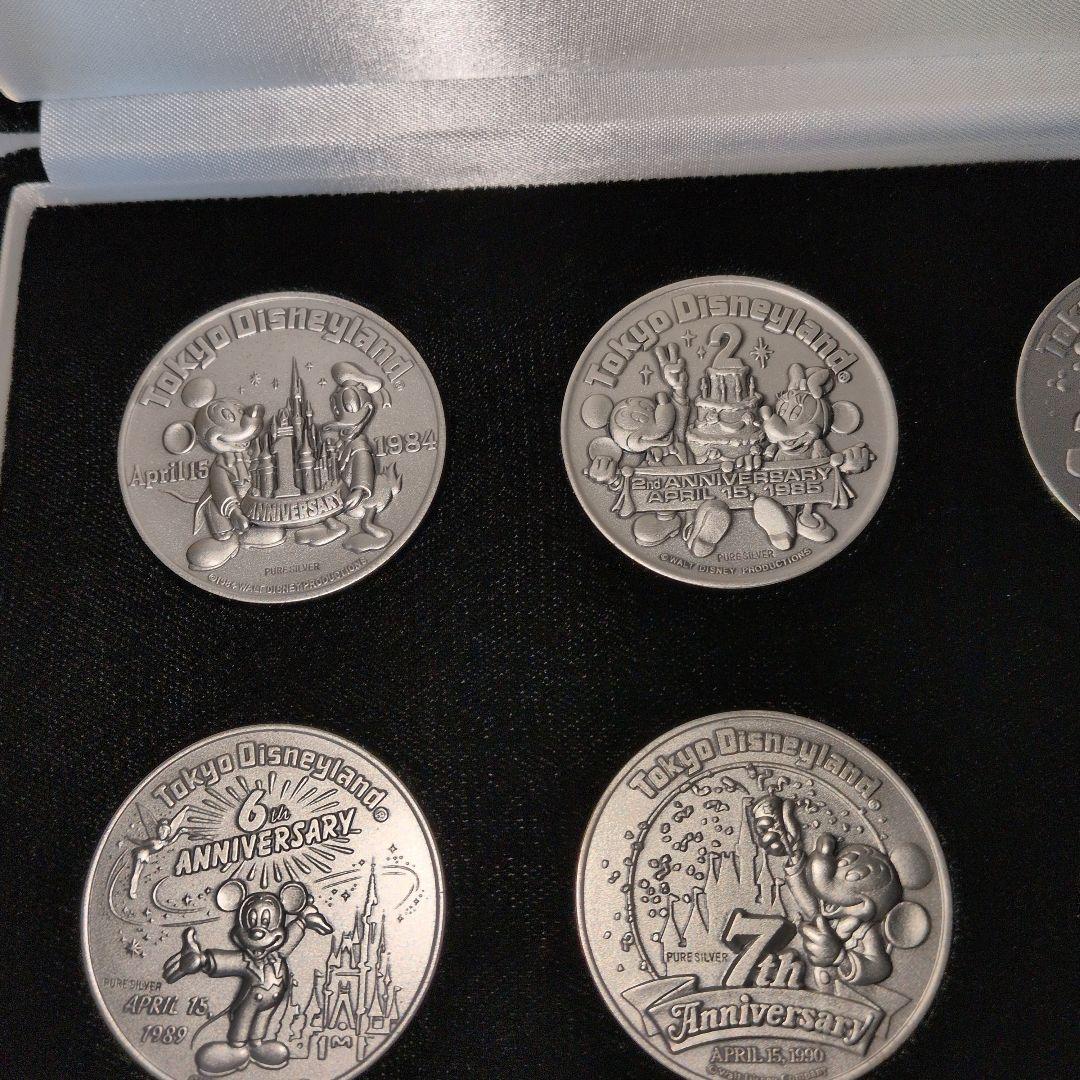 えんえん　　　東京ディズニーランド 10周年記念銀メダルセット