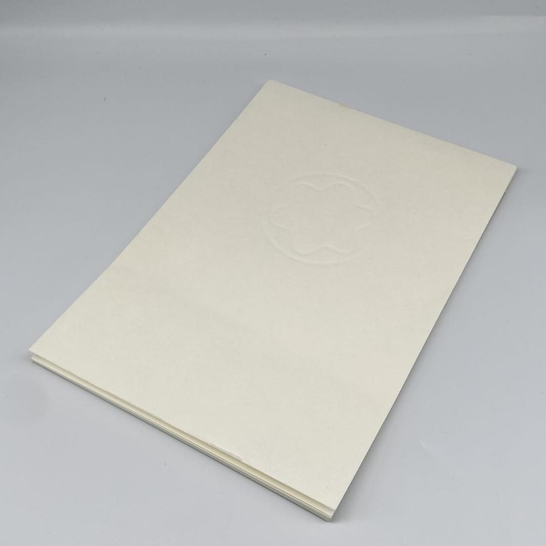 モンブラン ウエストサイド ジップ付き ラージ ノートパッド 4810