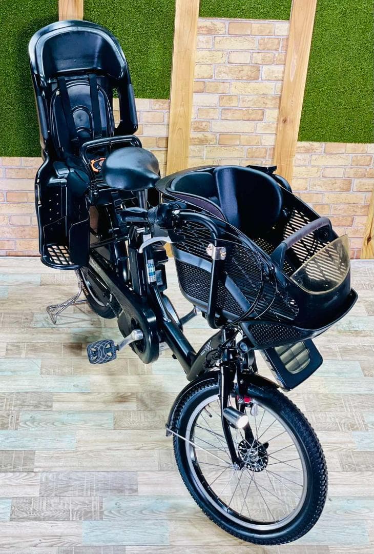 美品 大容量 ブリヂストン 子供乗せ電動アシスト自転車 ZH2791