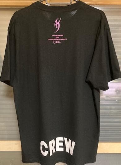 氷室京介 Q・E・D! BeatNix限定! CREWTシャツ! 新品未使用品!