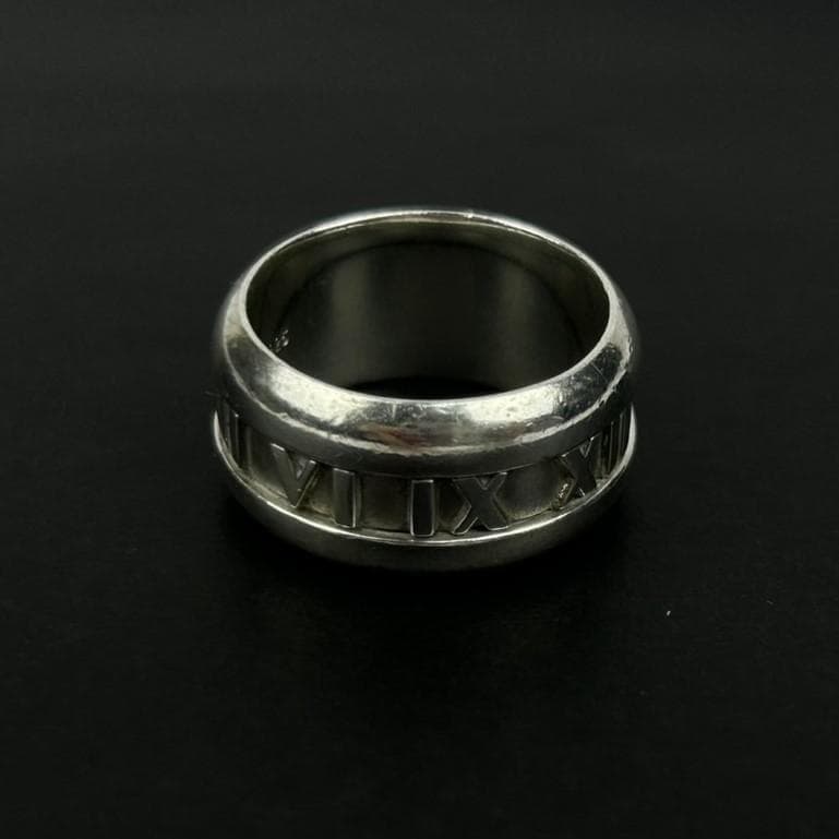 ✨良品✨ ティファニー 指輪 アトラスリング 9号 男女OK シルバー