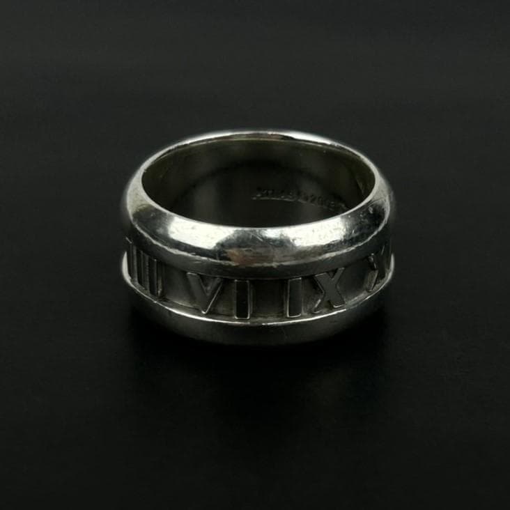 ✨良品✨ ティファニー 指輪 アトラスリング 9号 男女OK シルバー