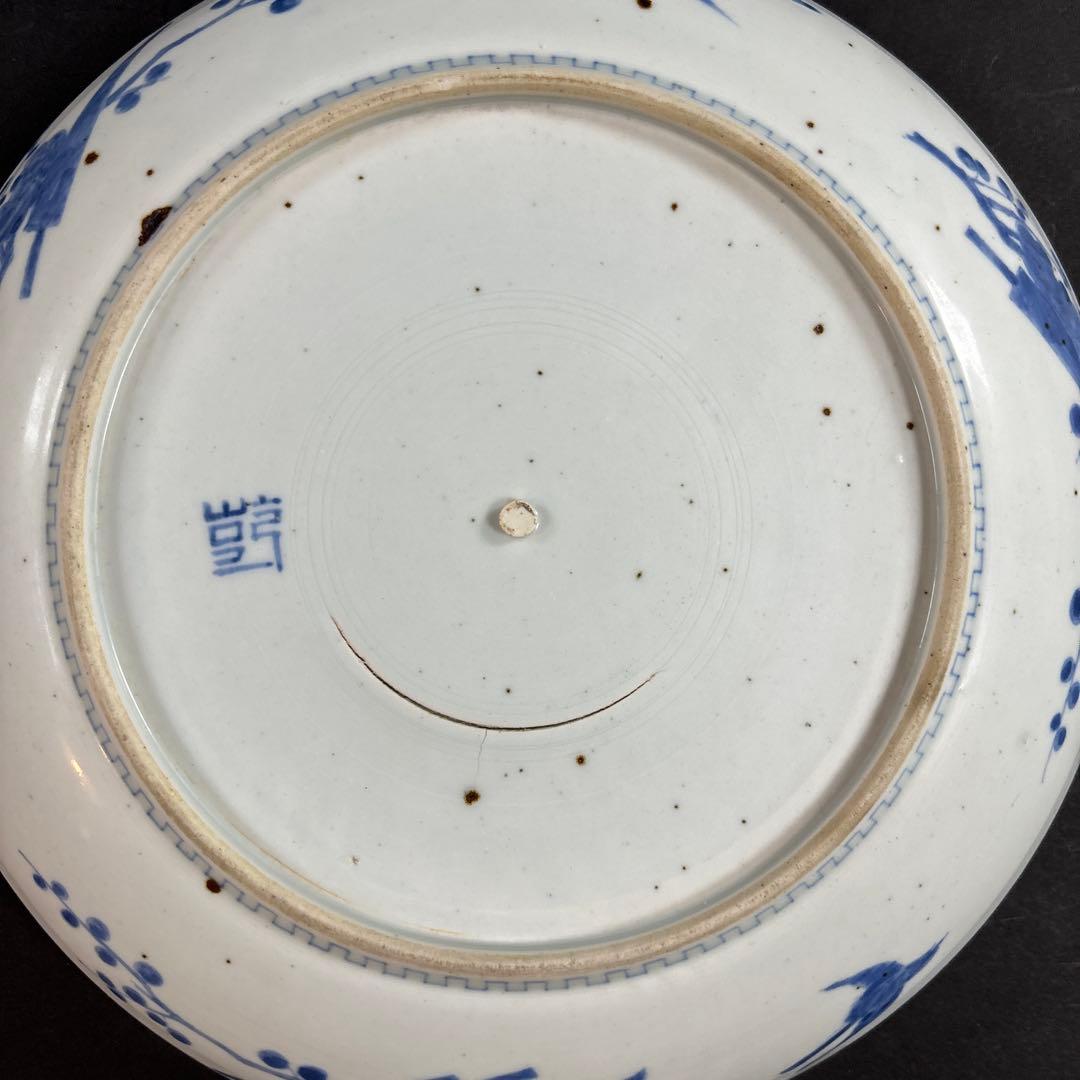 103 セール　皿　染付　伊万里　有田　中国　梅　花鳥　鷺　鶴　鍋島　九谷