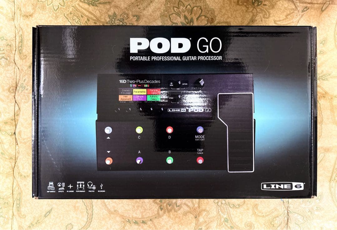 LINE 6 POD GO ポータブルギターエフェクター