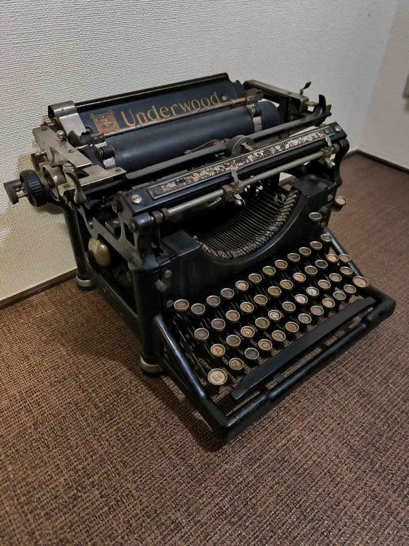 1917年製 UNDERWOOD (アンダーウッド)　NO.5 タイプライター