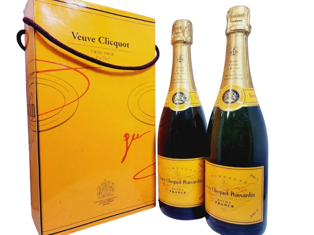 ヴーヴクリコ イエローラベル ブリュット ツインパック 酒 お酒