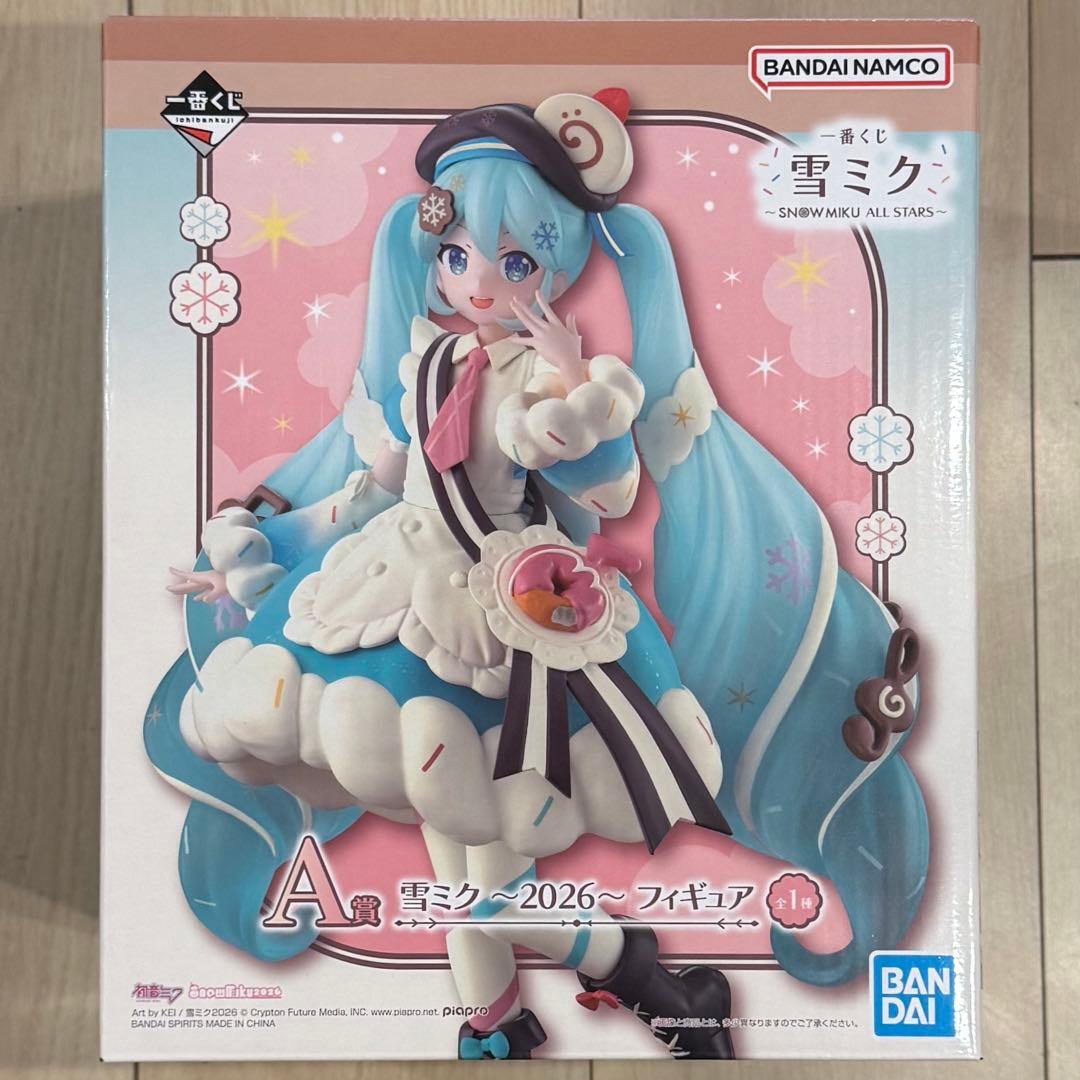 雪ミク 初音ミク 一番くじ フィギュア