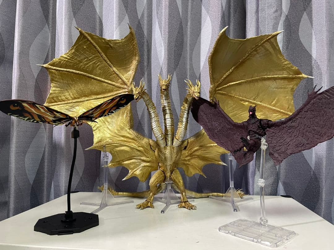 キングギドラ2019メタリックVer. & モスラ2019・ラドン2019セット