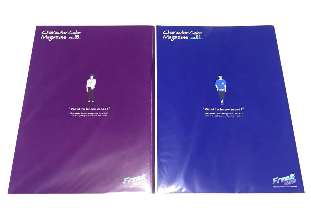 七瀬遙＆桐嶋郁弥 【外箱&冊子本&缶バッジ】 Free!DFスポットライトカラー