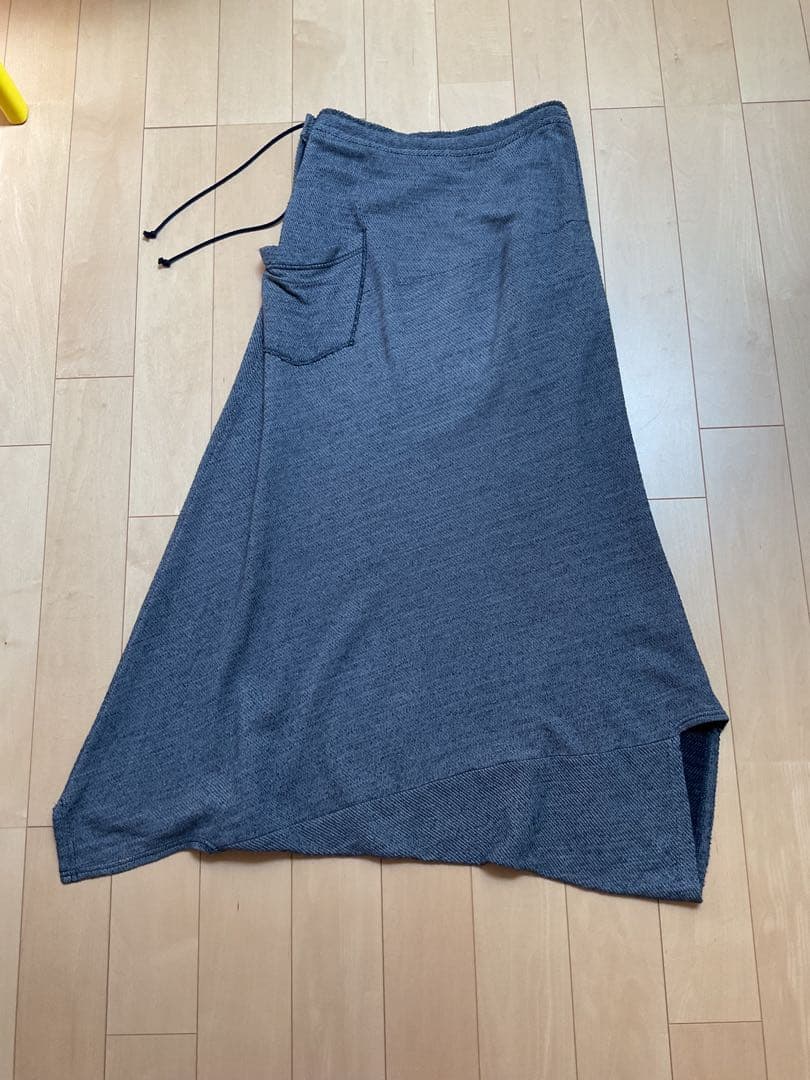 Y's ワイズ サルエルパンツ ブルー サイズ2 変形