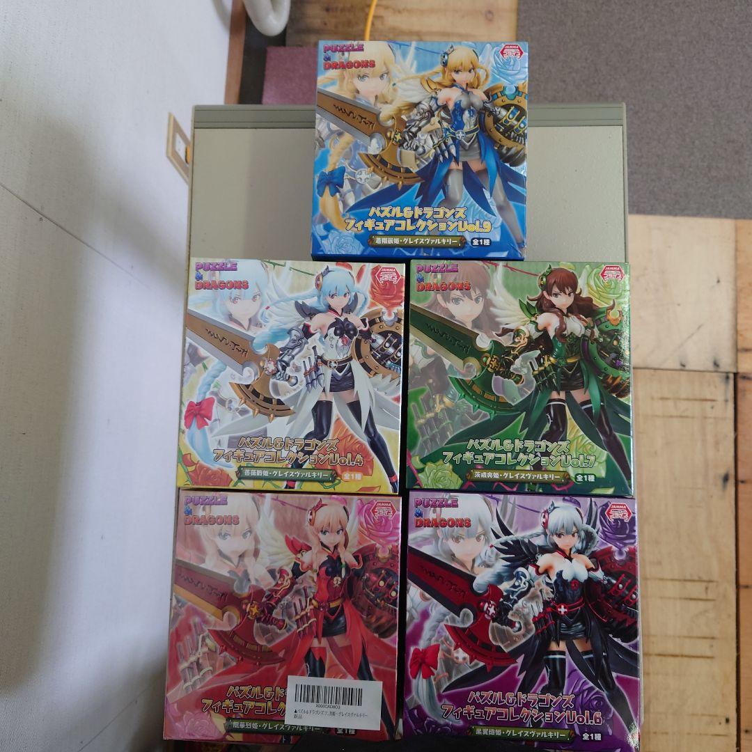 パズル&ドラゴンズ フィギュアコレクション 5 セット