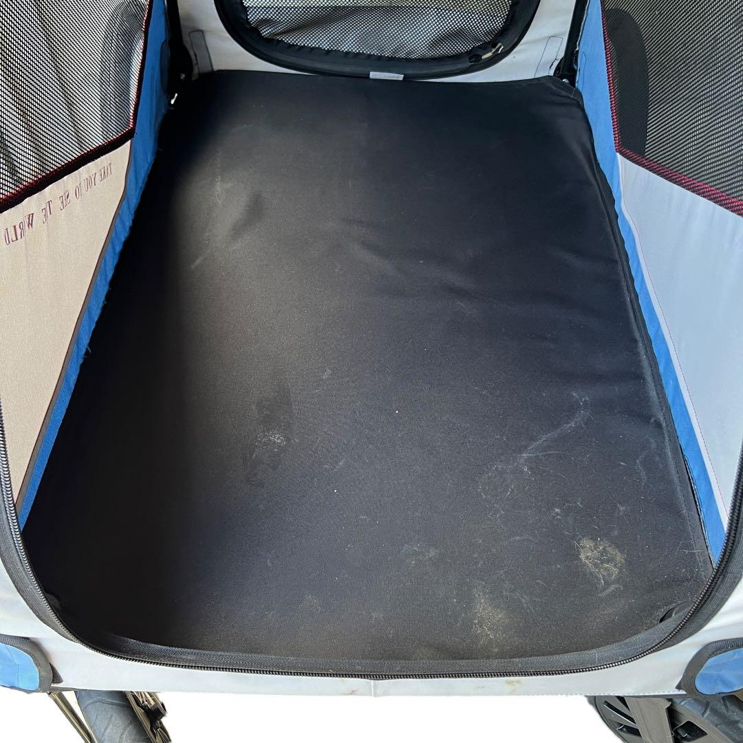 【破格・専用空気入れ付き】大型ドッグカート　ペットバギー　大型犬　多頭　折り畳み