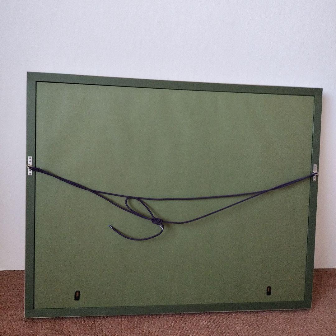 『月煌滝桜』　井堂雅夫　125/150　2002年制作　木版画　箱付き