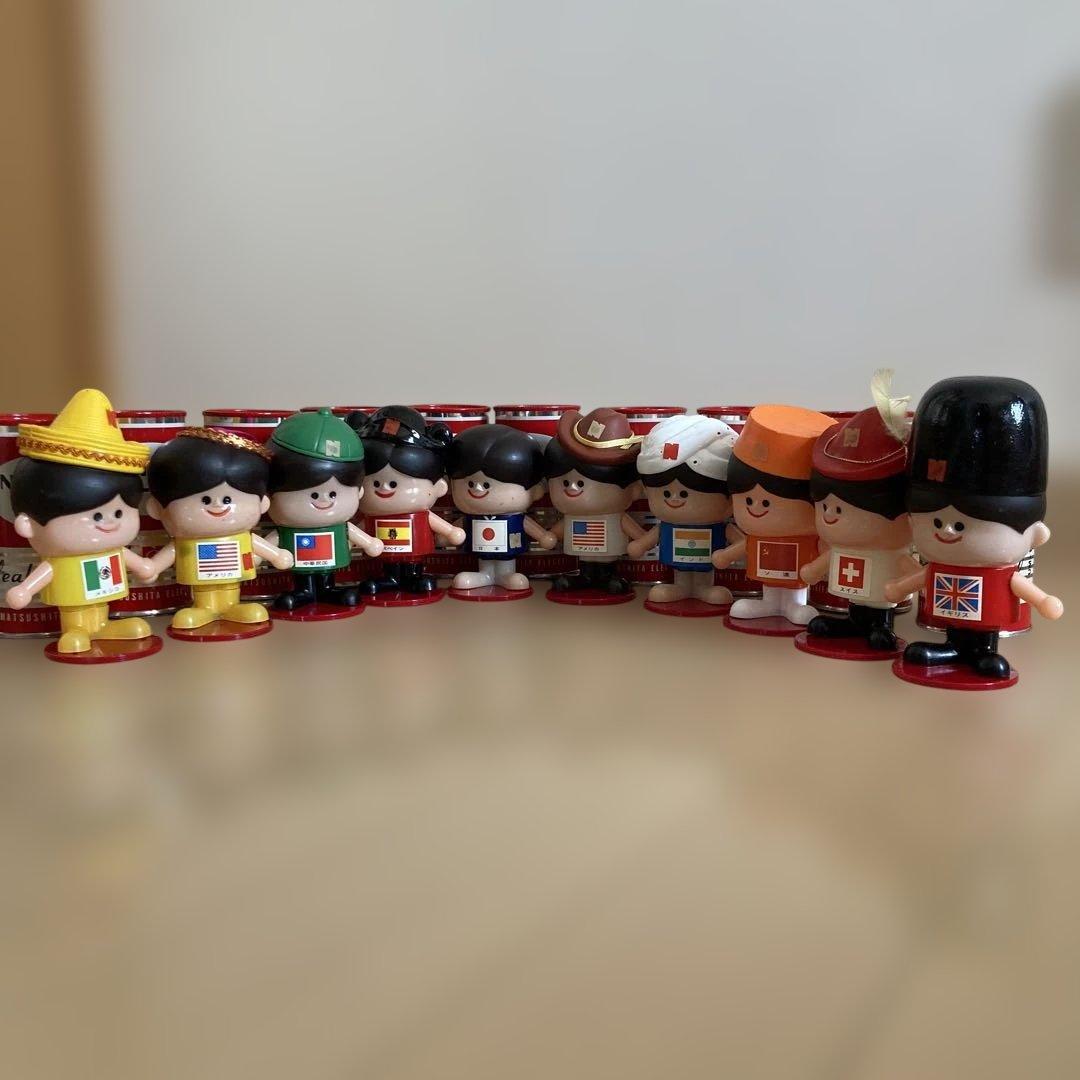 昭和レトロ　ナショナル坊や/ハイトップ乾電池貯金箱