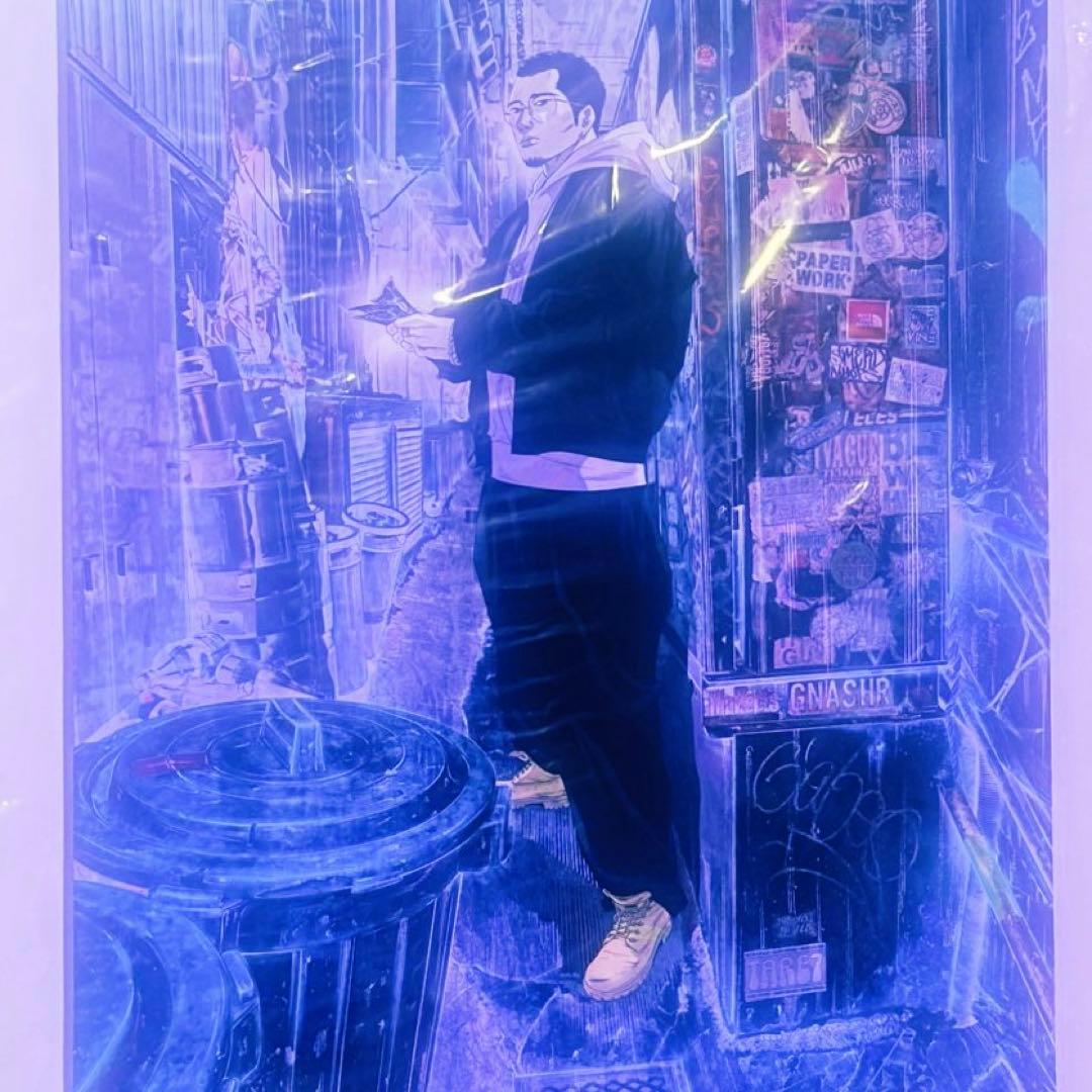 闇金ウシジマくん　複製原画　直筆サイン入り　真鍋昌平　シリアルナンバー入り