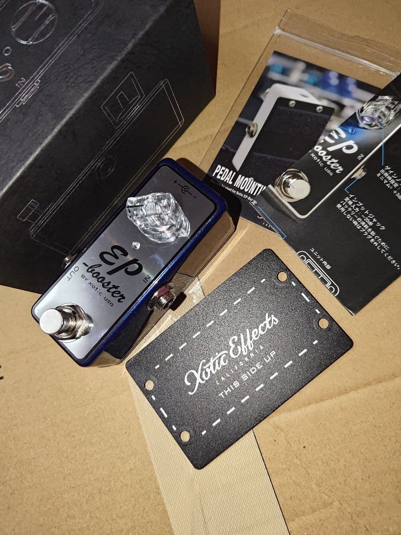 Xotic EP Booster llic Blue LTD 限定