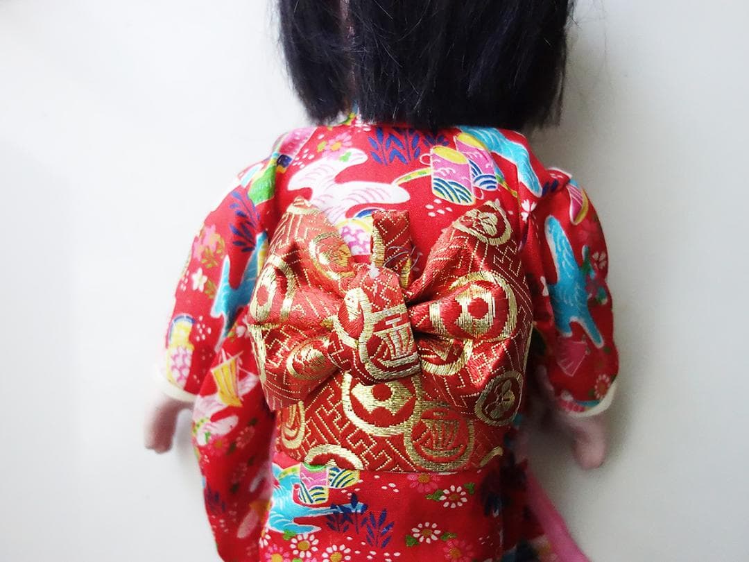 市松人形 日本人形 昭和レトロ　Z96