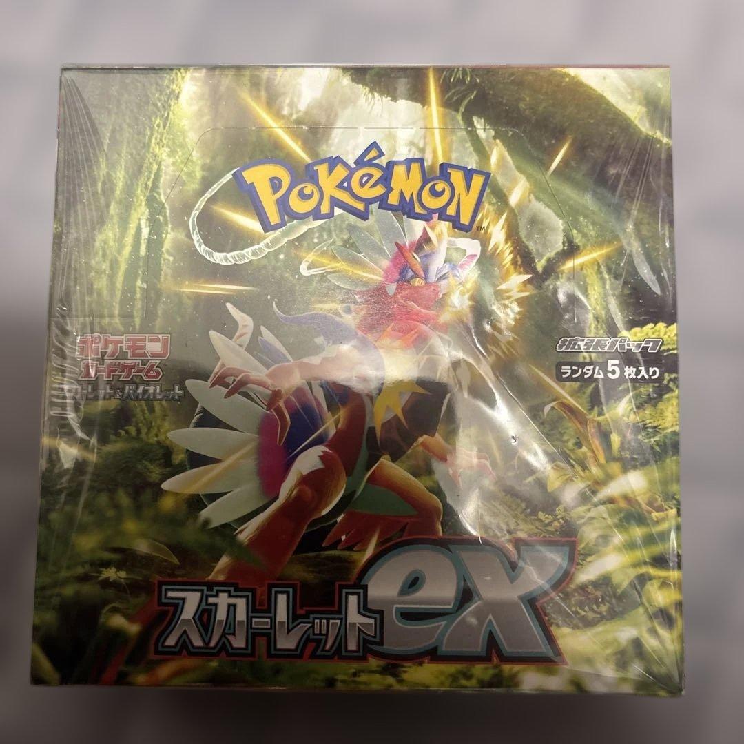 ポケモンカード スカーレットEX 未開封　シュリンク付き