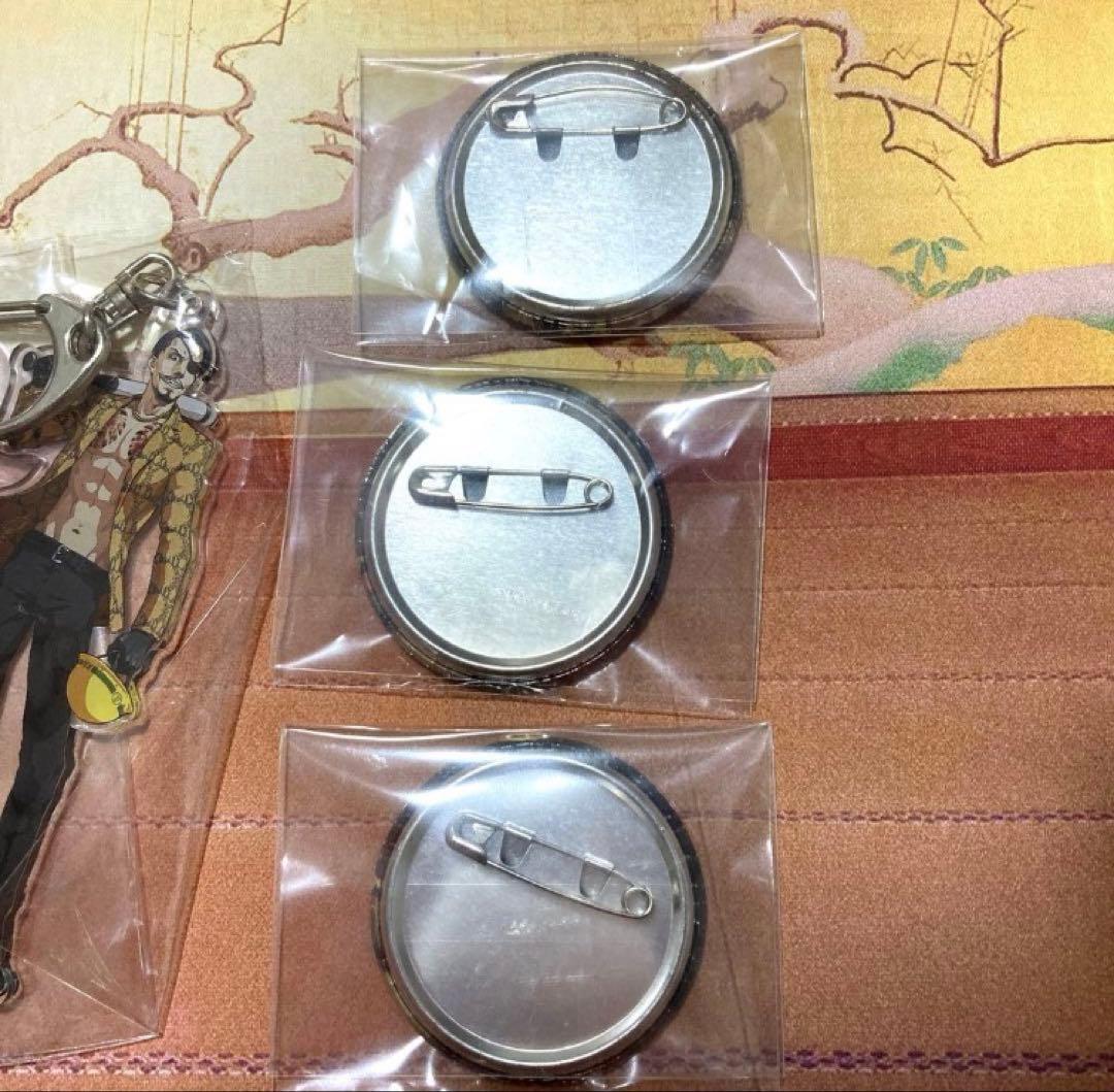 龍が如く×歌舞伎町探偵セブン コラボ限定缶バッジ アクリルキーホルダー 真島吾朗