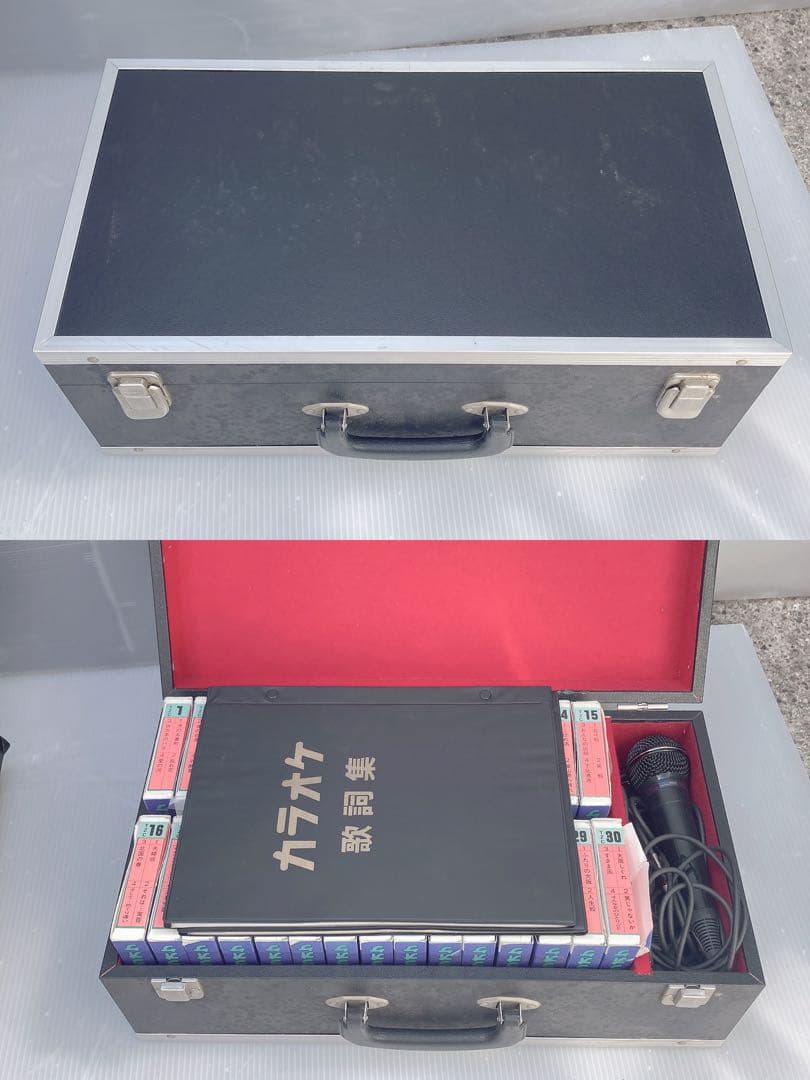 通電確認済 クラリオン カラオケセット テープ付き 演歌 MK-3200A 中古