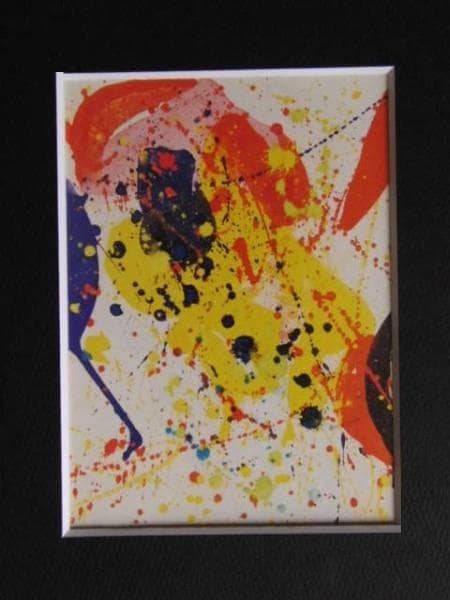 SAN FRANCIS、UNTITLED、海外版超希少レゾネ、新品高級額装付