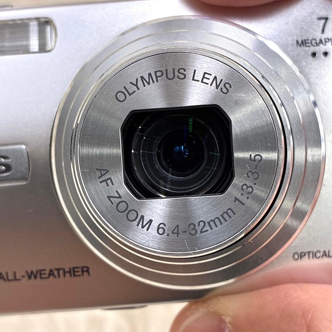 極美品 OLYMPUS μ750 メガピクセル コンパクトデジタルカメラ