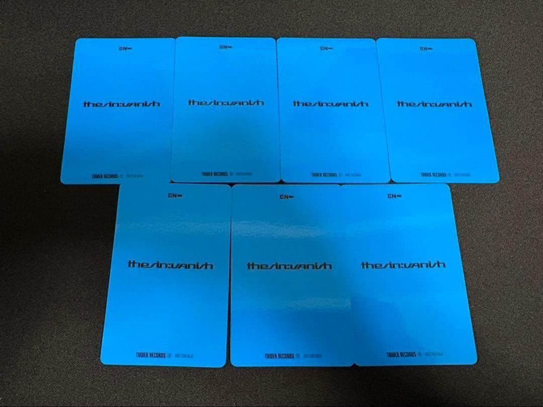 ENHYPEN THE SIN : VANISH タワレコ ラキドロ　7種コンプ