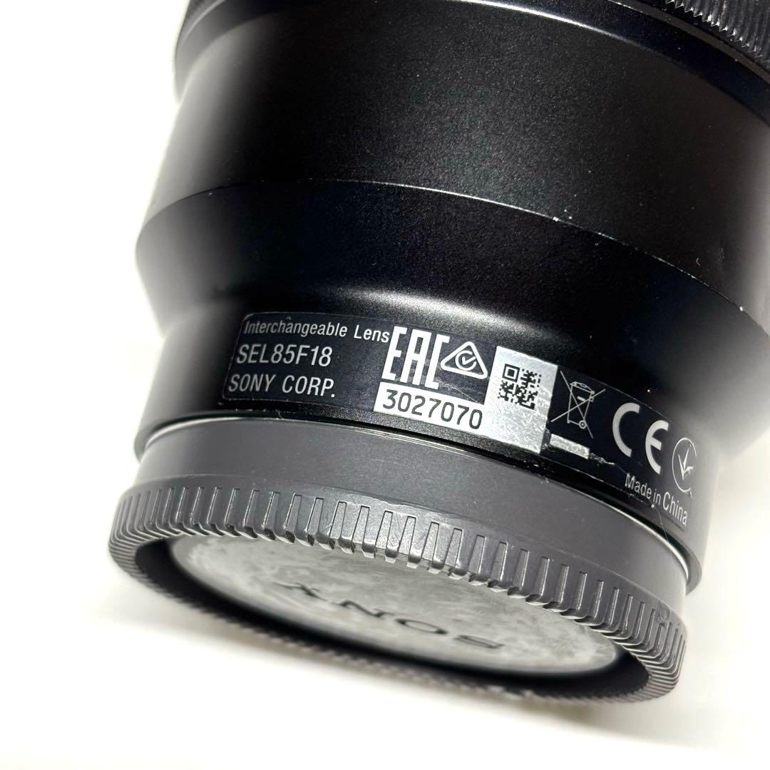 SONY 85mm F1.8 Eマウント フルサイズ 単焦点 動作確認済み