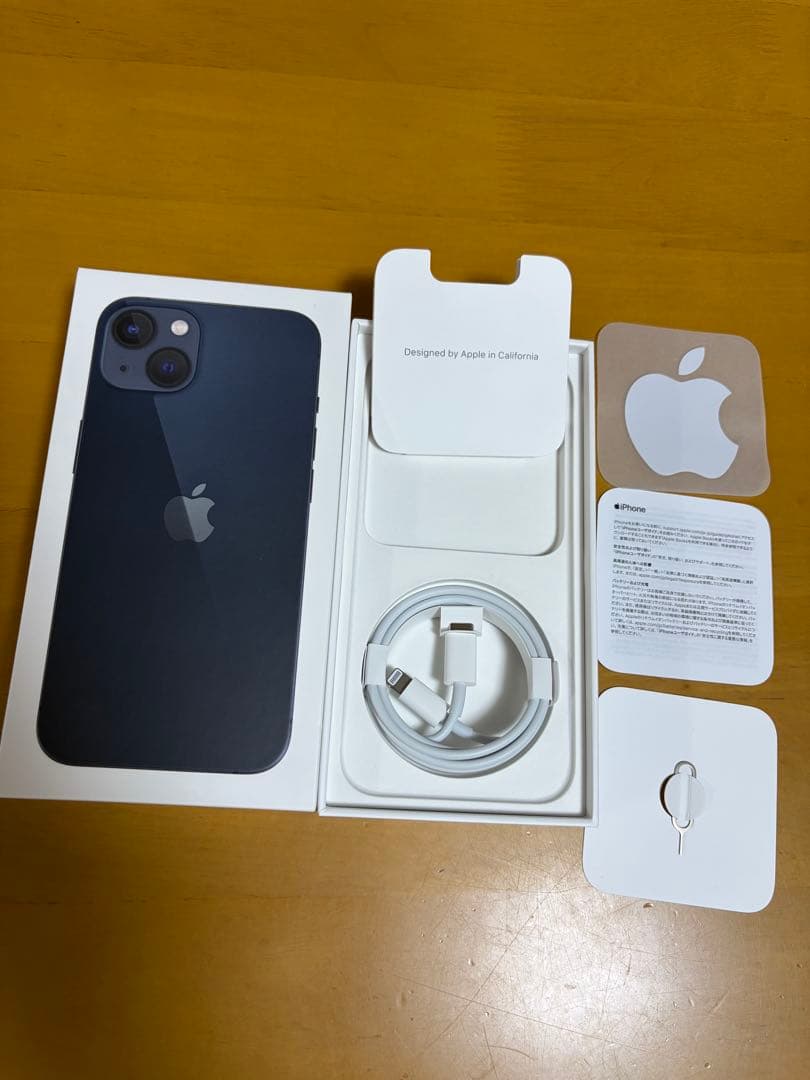 Apple iPhone 13 128GB SIMフリー ブラック ミッドナイト