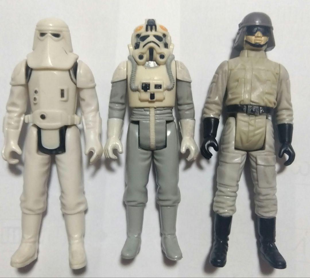 銃付き スターウォーズ オールドケナーフィギュア帝国軍セット