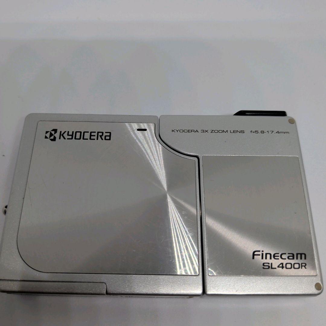 【動作品】KYOCERA Finecam SL400R コンパクトデジタルカメラ