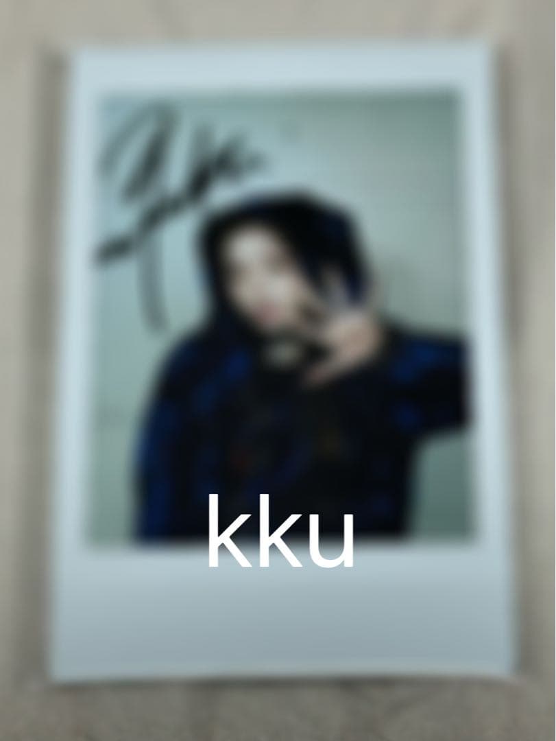 billlie ツキ ポラロイド 直筆 サイン入りチェキ