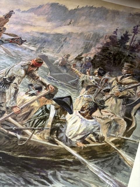 額装品/Lewis and Clark/ラッセル/アート/ポスター/インテリア