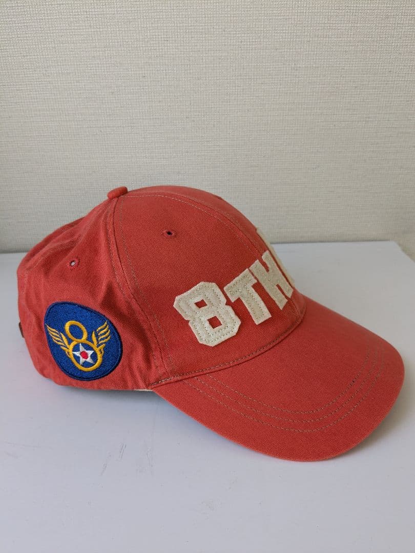 トイズマッコイ 8THAF 刺繍オレンジキャップ