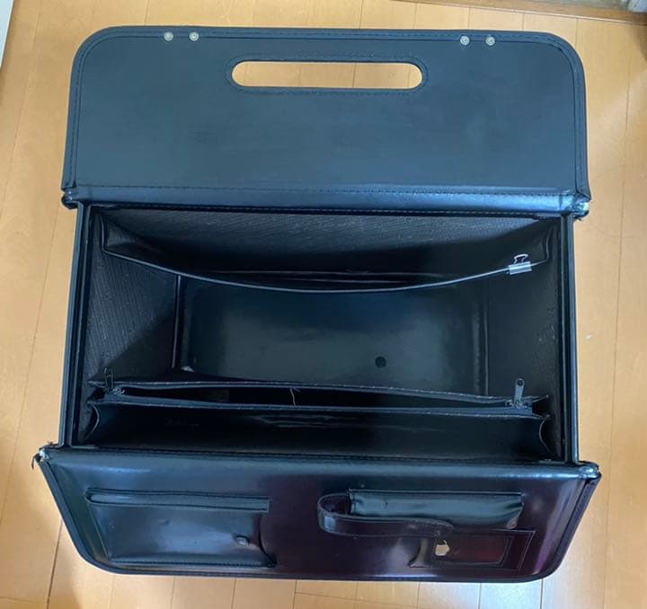 JAL 日本航空　純正パイロットケース　鞄/カバン(旧ロゴ/使用済み)