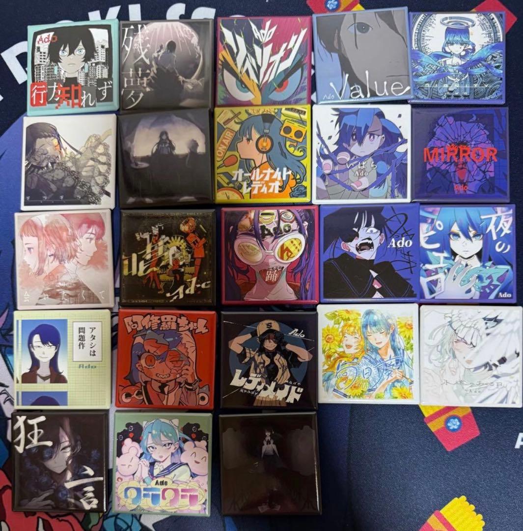 Ado 缶バッジ＋チケカまとめ売り