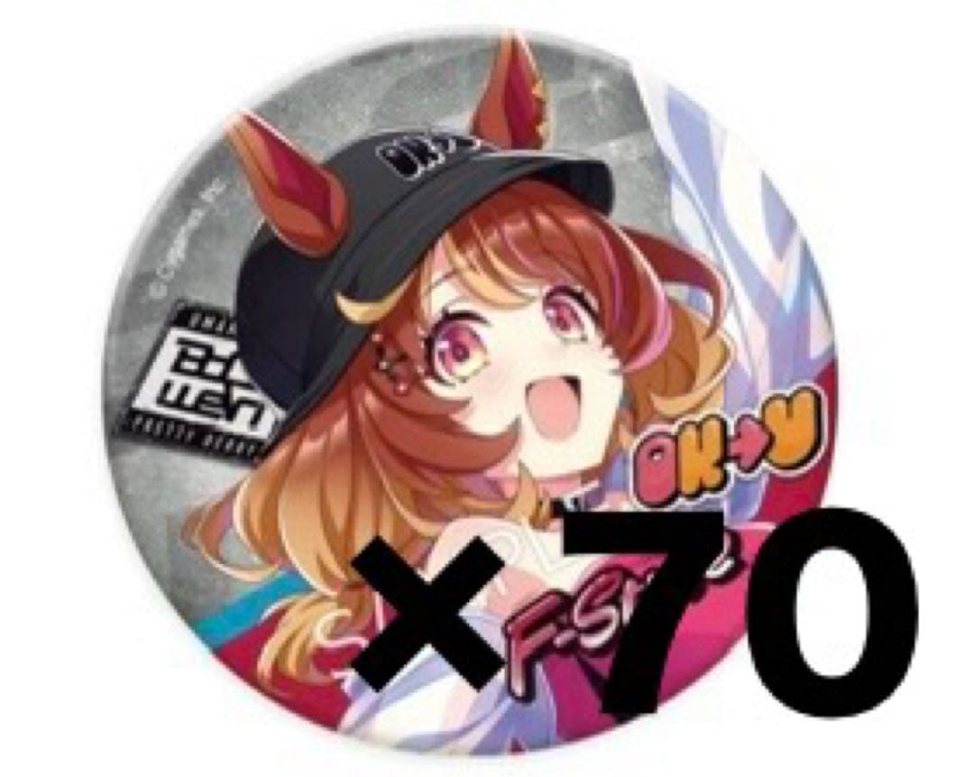 ノースフライト Boc'z 缶バッジ 70個セット