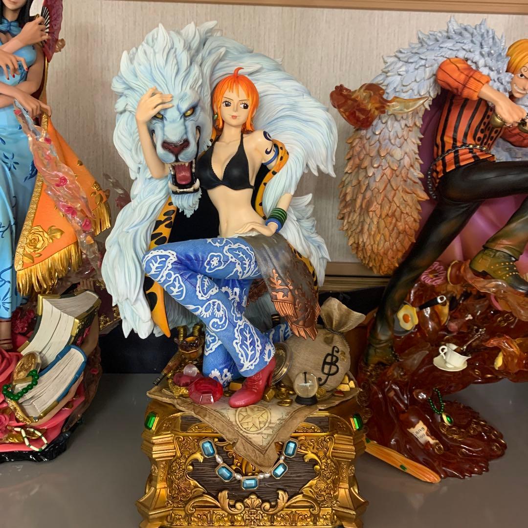 ワンピース ナミ　ログコレクション 大型スタチューシリーズ