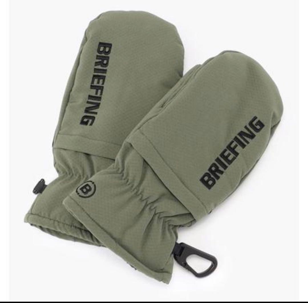 BRIEFING STORMFLEECE OLIVE ウォームミトン