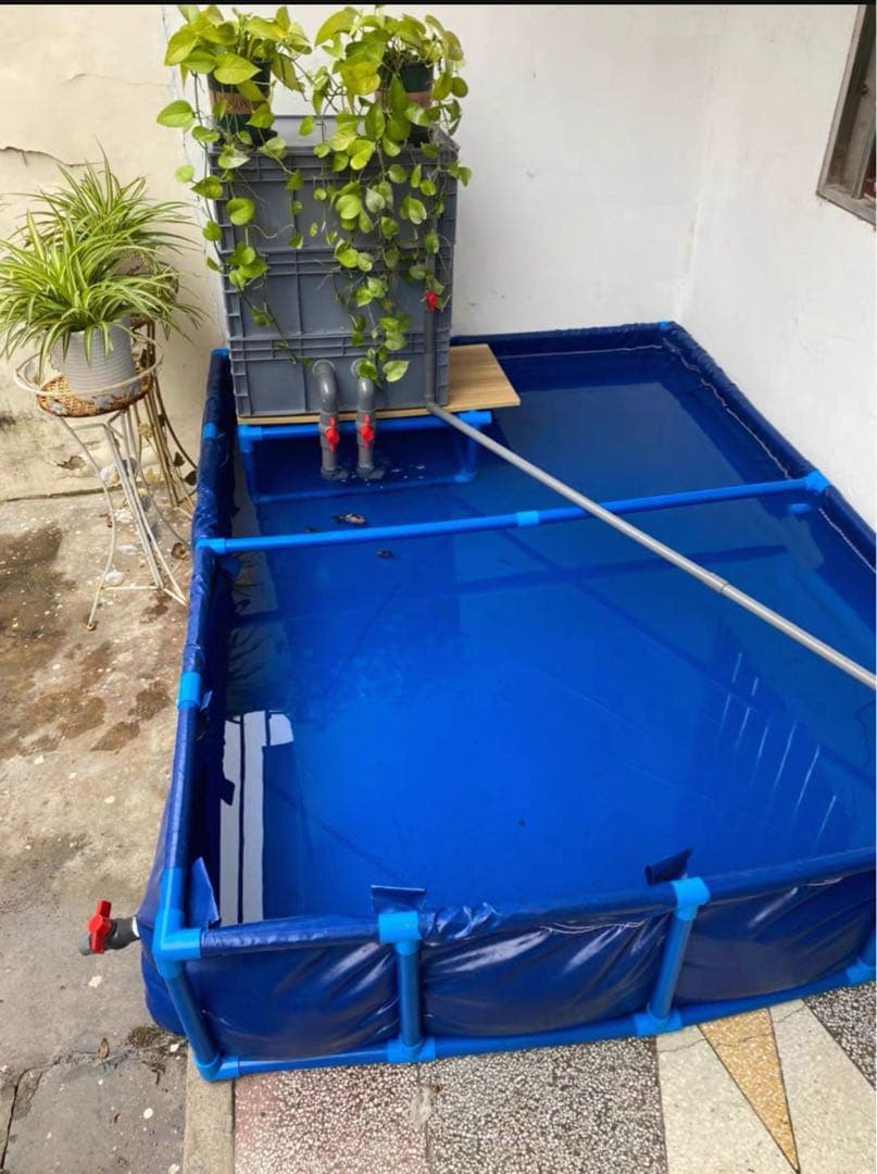 水槽池用フィルター外部式濾過器装置25W水中ポンプ 濾過材2段付き　アクアリウム