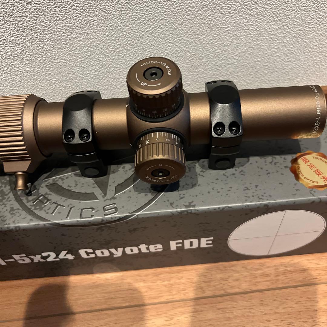 限定 ベクターオプティクス スコープ 1-5×24 タンカラー