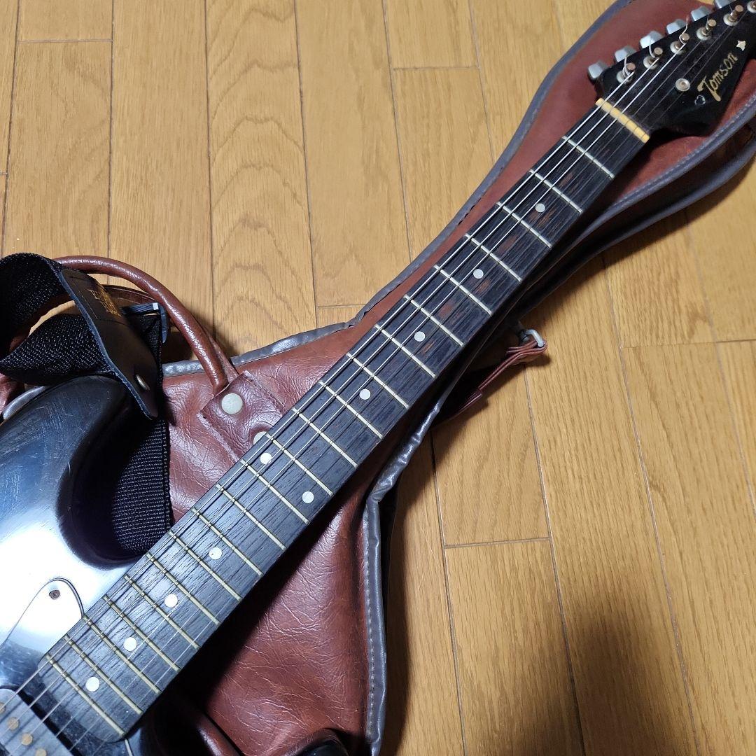トムソン エレキギター 青